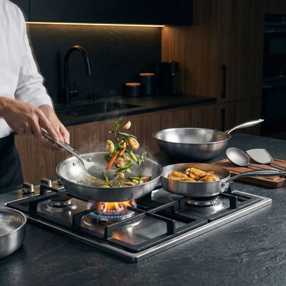 Pure Titanium Cookware Set Pro