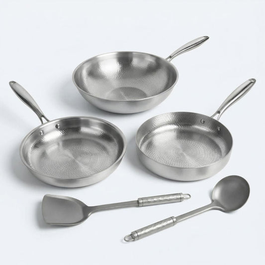 Pure Titanium Cookware Bundle Pro